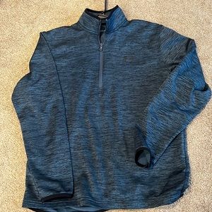 Men’s Medium blue grey Underarmour 1/4 zip pullover.  Worn very little.